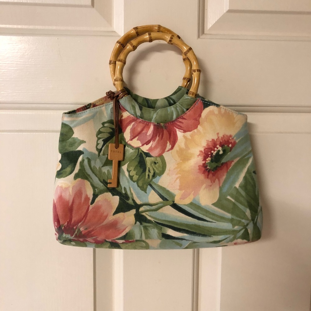 Beautiful flower Fossil Bag